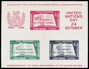 UNITED NATIONS 38  Mint (ID # 104906)- L