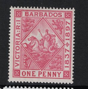 Barbados SC# 83 Mint Light Hinged - S18142