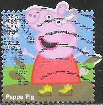 Great Britain 3258 Used - ‭Children's Television Characters - ‭Peppa Pig