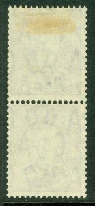 EDW1949SELL : AUSTRALIA 1942 Stanley Gibbons #185a Coil pair. VF, Used. Cat £75.