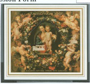 Aitutaki #413 Unused