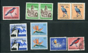 South Africa 266,272, 275 - 277 Republic Stamps MNH 1961 - 1963 Perf 14