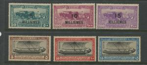 Egypt - Scott 115-120 - General Issue -1926 - MH - 2 Sets of 3 Stamps