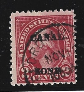 Canal Zone Scott #73 Used 2c Flat Top A O/P 2019 CV $1.70