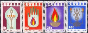 Guyana #245-248 Used Set