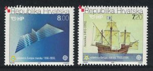 Croatia Bird Columbus 50th Anniversary of Europa Stamps 2v 2005 MNH SG#813-814