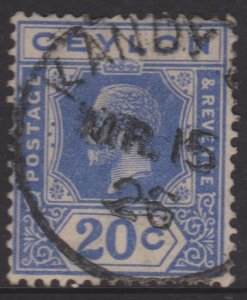 Ceylon Sc#237 Used