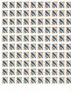 Bluebird 3c US Postage Sheet #3033 VF MNH