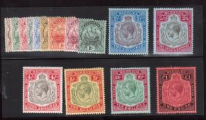 Bermuda #40 - #54 (SG #44 - #55) VF Mint Set