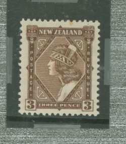 New Zealand #208v Unused Single