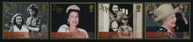 St Helena 788-91 MNH Queen Elizabeth Golden Jubilee