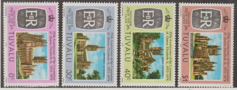 Tuvalu Scott #81-84 Stamps - Mint NH Set