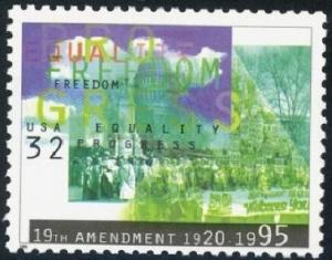 2980 Woman Suffrage F-VF MNH single stamp