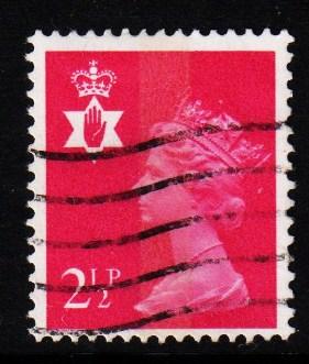 Northern Ireland - #NIMH1 Machin Queen Elizabeth II - Used