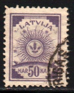 Latvia #23    used
