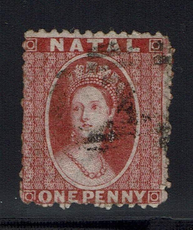 Natal SG# 20x, Brown Red, Used, Reverse Watermark -  Lot 010216