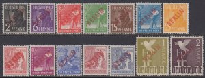 GERMANY - BERLIN MNH** Mi 19-34 - SIGNED SCHLEGEL - cv 1700$