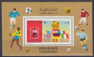 1970 Sharjah A653/B65 1970 FIFA World Cup in Mexico 7,00 €