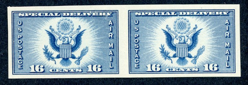 #771 – 1935 16c Pair. Great Seal of the United States.  MNH OG.