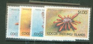 Cocos (Keeling) Islands #237-40  Single (Complete Set)