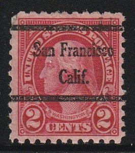 Precancel - San Francisco, CA - PSS 583-45