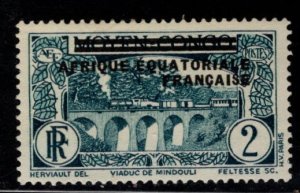 French Equatorial Africa Scott 12 MH*