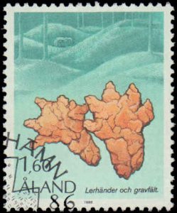 Finland - Aland Islands #12, Incomplete Set, 1984-1990, Marine Life, Used