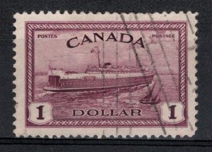 Canada - King George VI (Peace Issue - Train Ferry, PEI) VG Condition # 273 Used