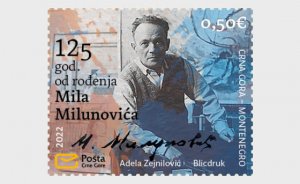 Montenegro - Postfris/MNH - 125 years Milo Milunovic 2022