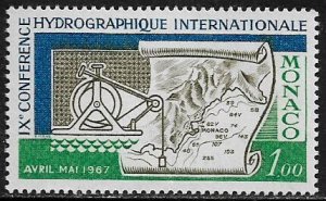 Monaco #672 MNH Stamp - Hydrographic Conference