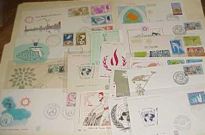 TUNISIA  FDC 17 DIFF. 1960-1969 CACHET UNADDRESSED