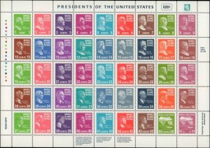 2005 Marshall Islands USA Presidents MS45 (Scott 847) MNH