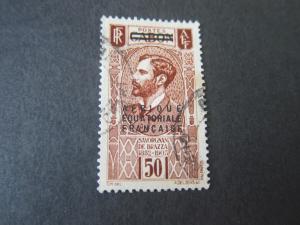 French Equatorial Africa 1936 Sc 7 FU