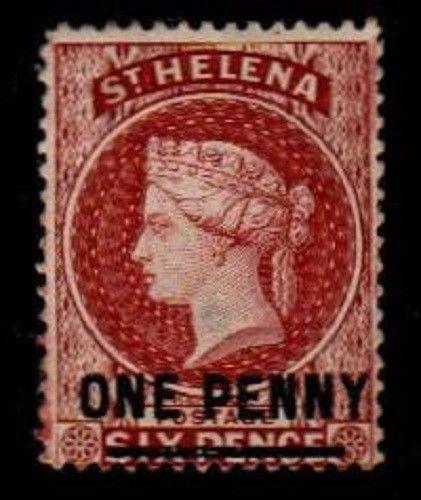 St. Helena Scott 29 Mint hinged (Catalog Value $115.00)