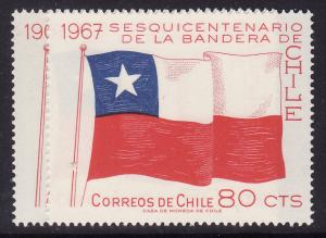 Chile #365 F-VF Mint NH ** Flag
