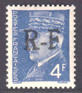 FRANCE 446 LOCAL PONS TYPE V LIBERATION OVERPRINT OG NH U/M XF/S