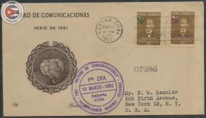 Cuba 1952 Scott 474/E15 | First Day Cover | CU16489