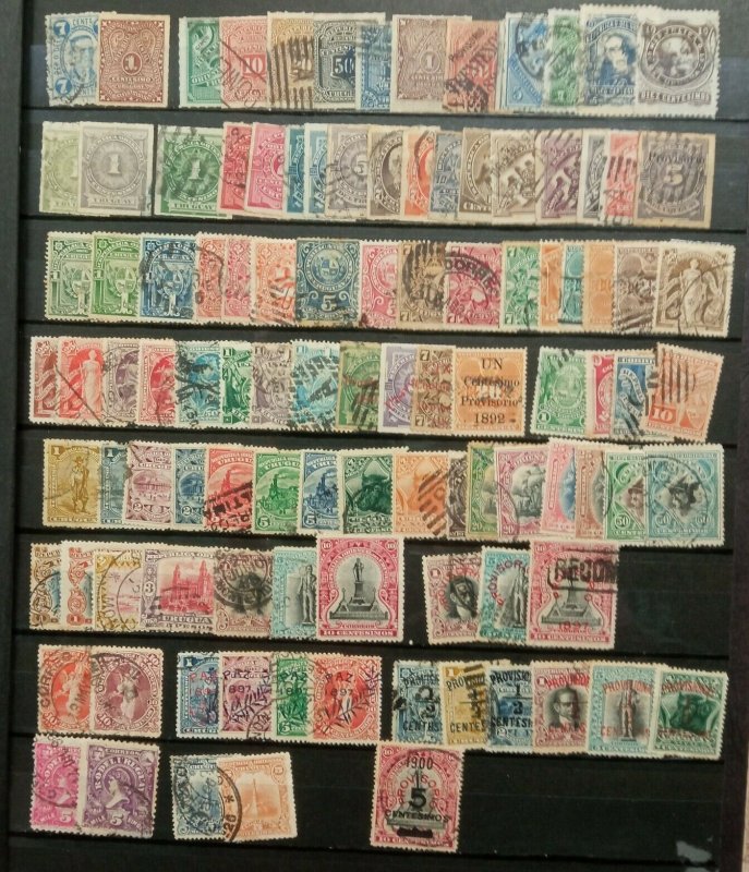 Very complete Uruguay used stamp collection in stockbook +2300 different $$$