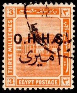 Egypt Scott O19 Used.