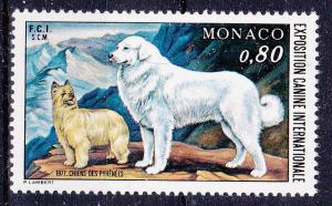 Monaco 1059 MNH 1977 Monte Carlo Dog Show