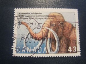 Canada #1532 Prehistoric Life In Canada Nice stamps  {ca763}