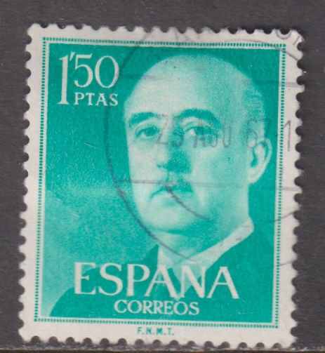 Spain 827 General Francisco Franco 1956