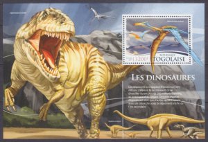 2015 Togo 6763/B1168 Dinosaurs 13,00 €