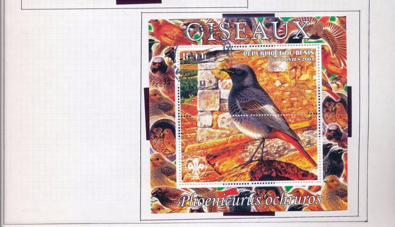 BENIN 2002/3 Wildlife Birds Sheets Monkeys M&U 50 +Items (pie 271)