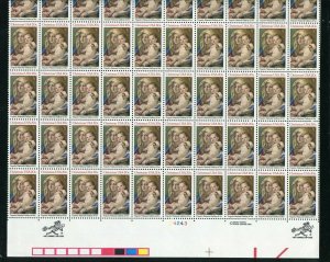 2026 Christmas Madonna and Child Sheet of 50 20¢ Stamps  MNH