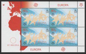 ST. HELENA 50th ANNIVERSARY EUROPA FIRST STAMP. SCOTT # 897a.