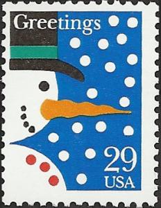 # 2793 MINT NEVER HINGED SNOWMAN