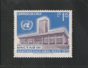 Chile  419  MNH  Unctad  III  Santiago  Chile-Abril-Mayo-1972
