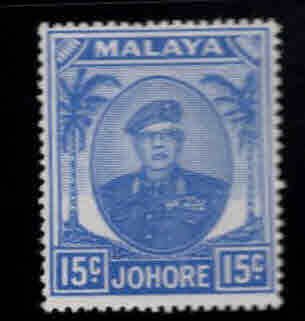 Malaya Jahore Scott 140 MH*