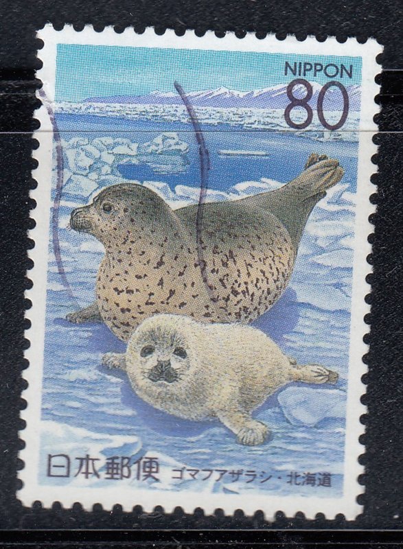 Japan 2001 Sc#Z321 Spotted Seal (Phoca vitulina largha) Used
